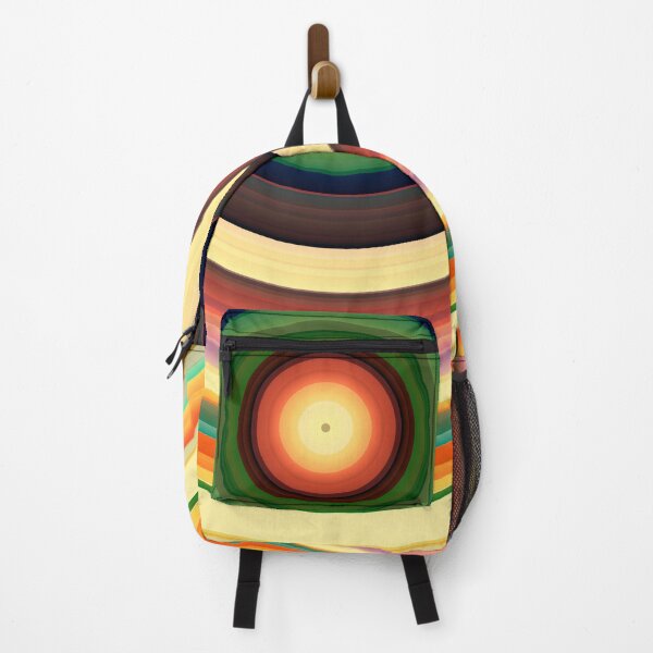 Item preview, Concentric Circles 70s Style in Yellow, Orange and Green designed and sold by KaSaPo.