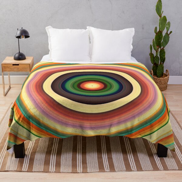 Item preview, Concentric Circles 70s Style in Yellow, Orange and Green designed and sold by KaSaPo.