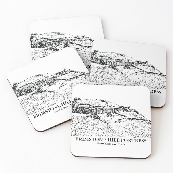 Item preview, Brimstone Hill Fortress - Saint Kitts and Nevis designed and sold by Lakeric Cityscapes.