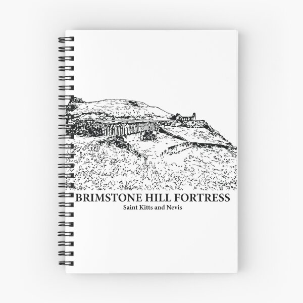 Item preview, Brimstone Hill Fortress - Saint Kitts and Nevis designed and sold by Lakeric Cityscapes.