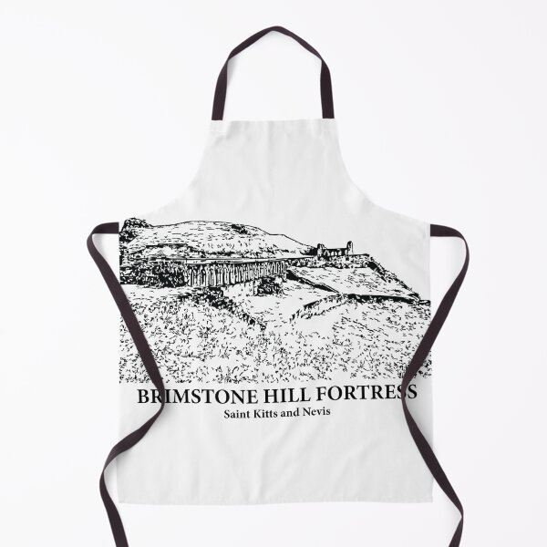 Item preview, Brimstone Hill Fortress - Saint Kitts and Nevis designed and sold by Lakeric Cityscapes.