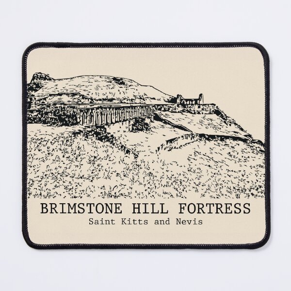 Item preview, Brimstone Hill Fortress - Saint Kitts and Nevis designed and sold by Lakeric Cityscapes.