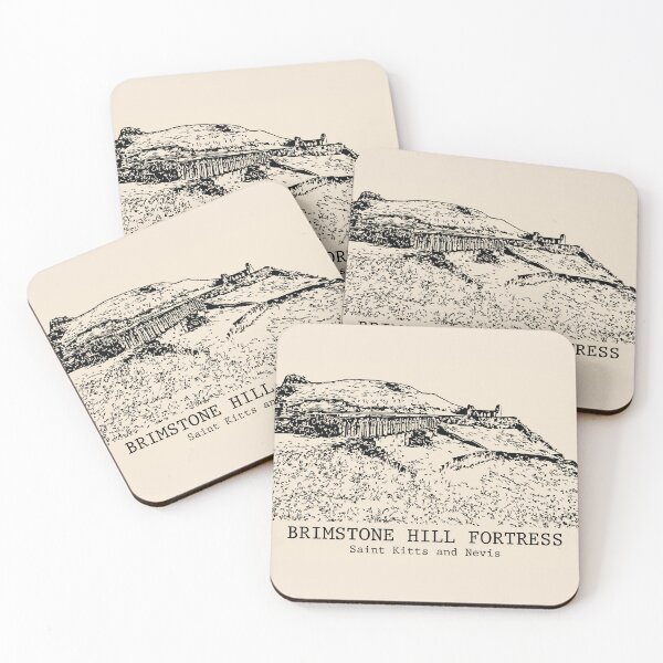 Item preview, Brimstone Hill Fortress - Saint Kitts and Nevis designed and sold by Lakeric Cityscapes.