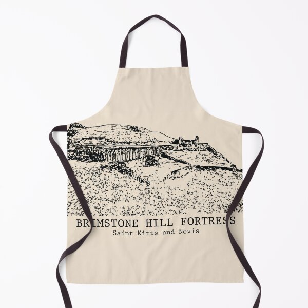 Item preview, Brimstone Hill Fortress - Saint Kitts and Nevis designed and sold by Lakeric Cityscapes.
