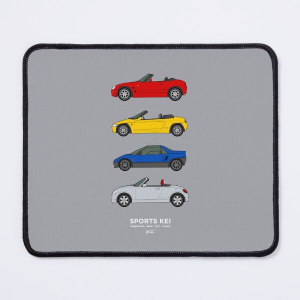 Item preview, Sports Kei car collection designed and sold by RJWautographics.