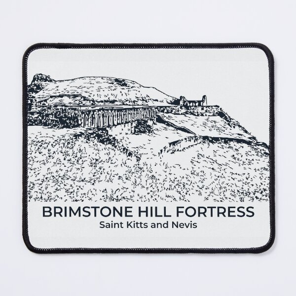 Item preview, Brimstone Hill Fortress - Saint Kitts and Nevi designed and sold by Lakeric Cityscapes.