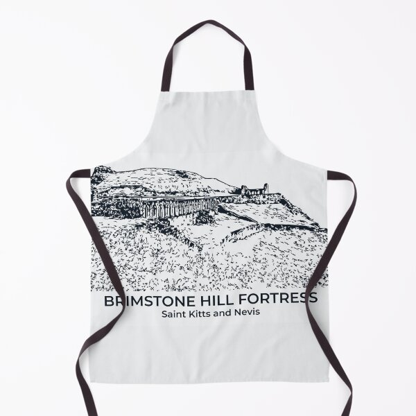 Item preview, Brimstone Hill Fortress - Saint Kitts and Nevi designed and sold by Lakeric Cityscapes.