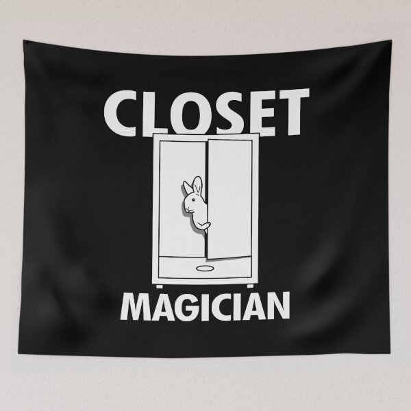Item preview, Funny Closet Magician Magic Slogan designed and sold by BoggsNicolasArt.