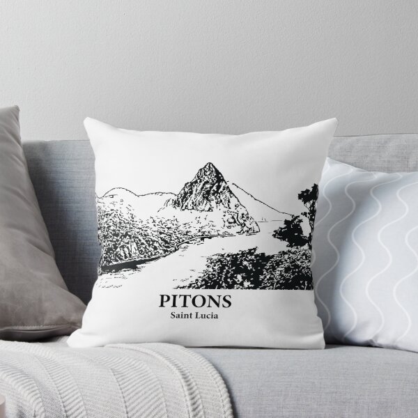 Item preview, Pitons - Saint Lucia designed and sold by Lakeric Cityscapes.