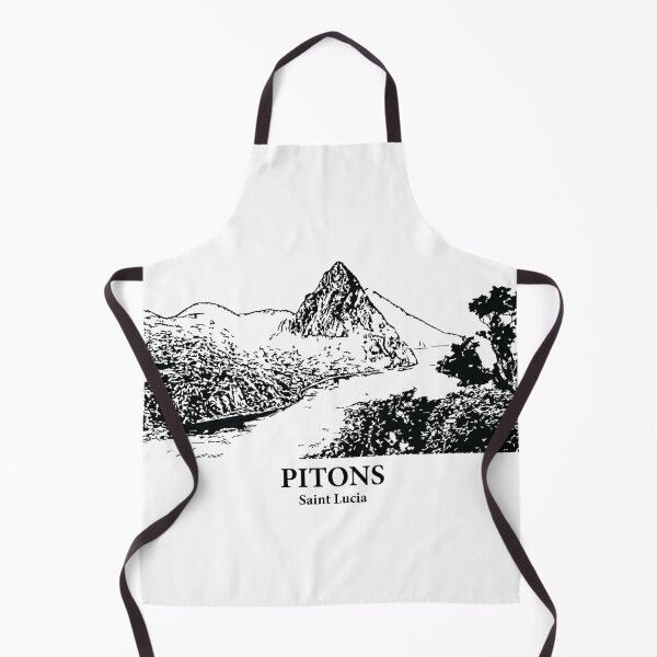 Item preview, Pitons - Saint Lucia designed and sold by Lakeric Cityscapes.