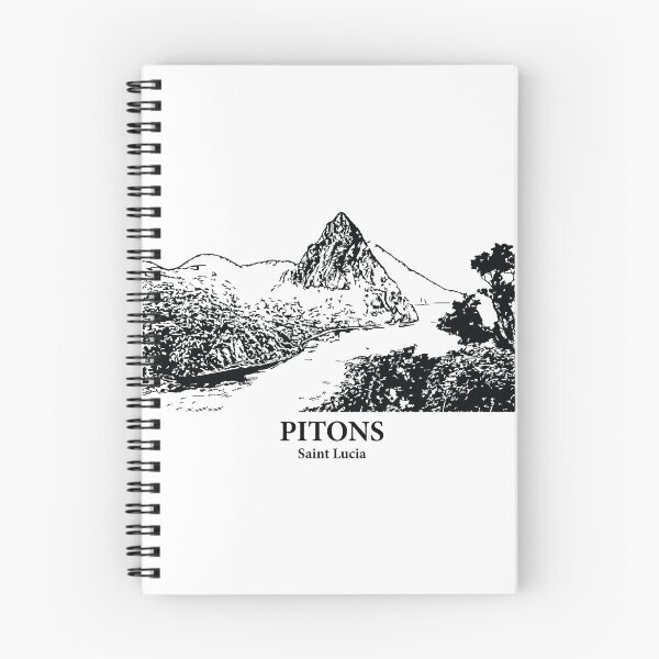 Item preview, Pitons - Saint Lucia designed and sold by Lakeric.