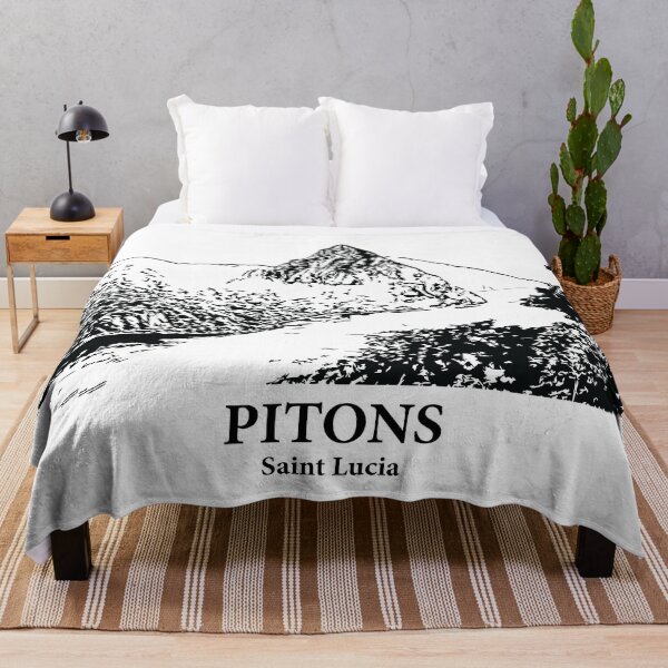 Item preview, Pitons - Saint Lucia designed and sold by Lakeric Cityscapes.