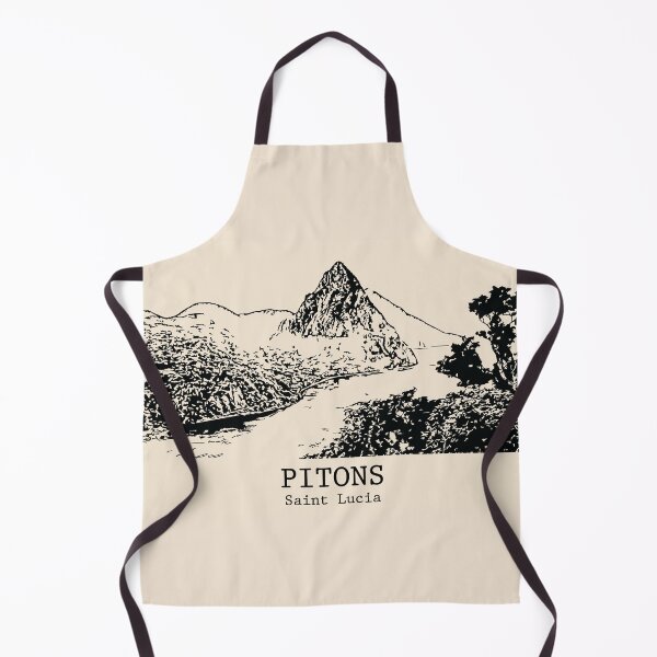 Item preview, Pitons - Saint Lucia designed and sold by Lakeric Cityscapes.