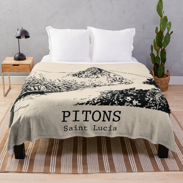 Item preview, Pitons - Saint Lucia designed and sold by Lakeric Cityscapes.