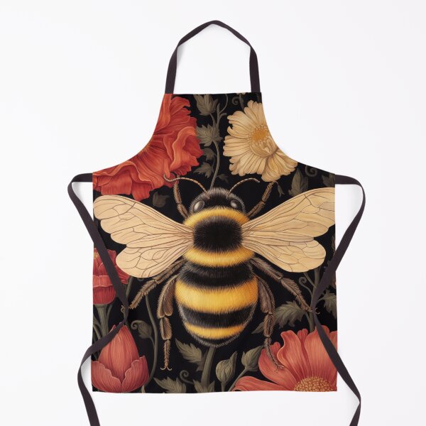 Item preview, William Morris Bumblebee Floral designed and sold by MidCenturyStore.