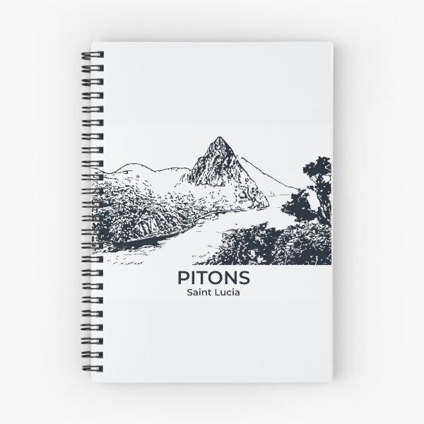 Item preview, Pitons - Saint Lucia designed and sold by Lakeric.
