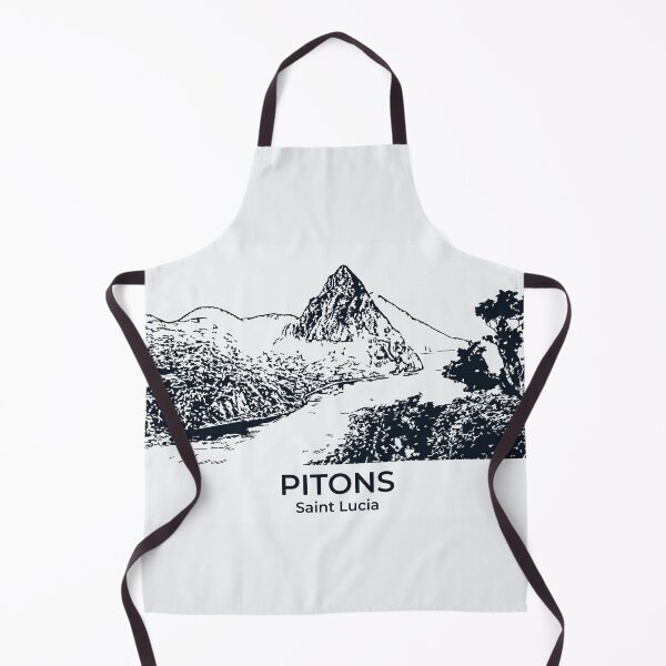 Item preview, Pitons - Saint Lucia designed and sold by Lakeric Cityscapes.