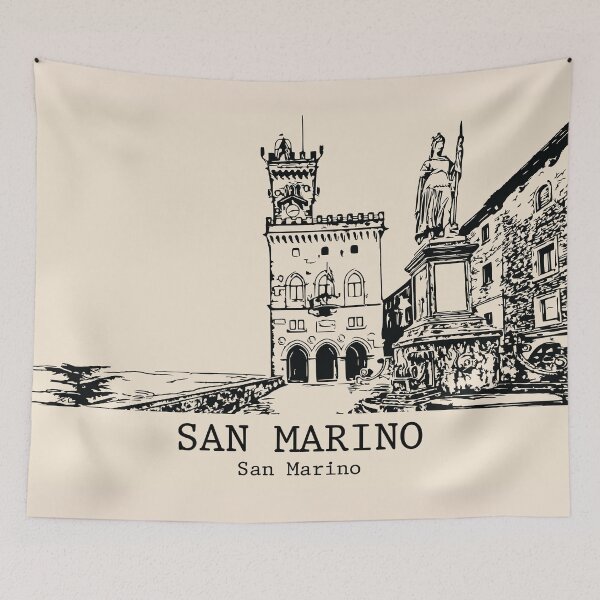 Item preview, San Marino - San Marino designed and sold by Lakeric Cityscapes.