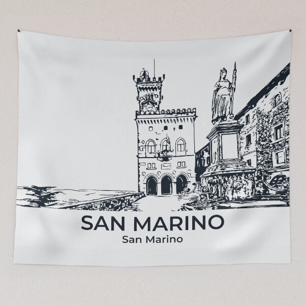 Item preview, San Marino - San Marino designed and sold by Lakeric Cityscapes.