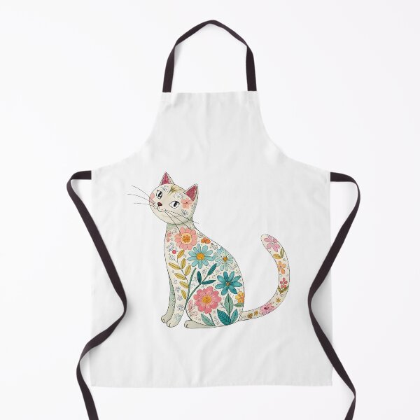 Item preview, Flower Cat designed and sold by trendspatterns.