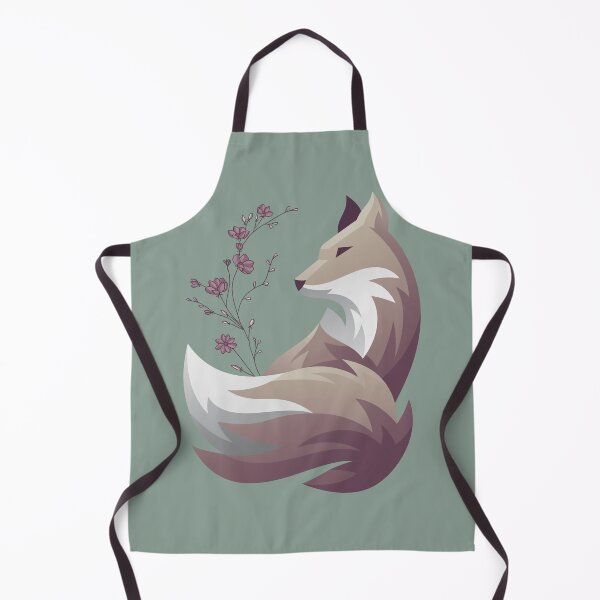 Item preview, Protect nature - Fox with flowers designed and sold by agamilion.