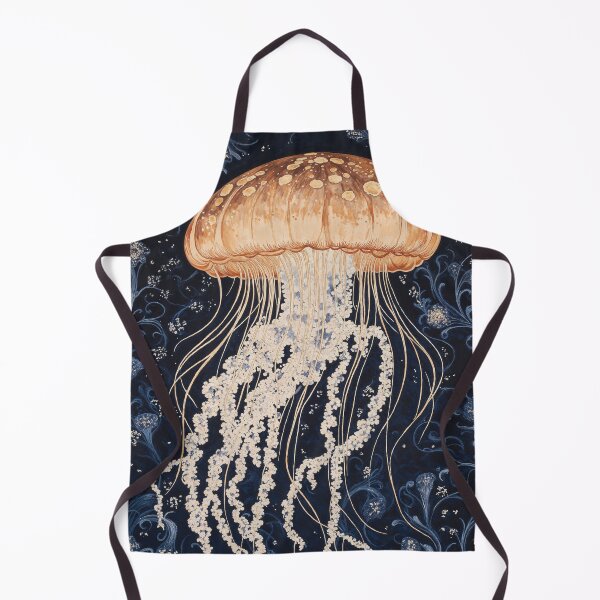 Item preview, William Morris Jellyfish Ocean Botanical designed and sold by MidCenturyStore.