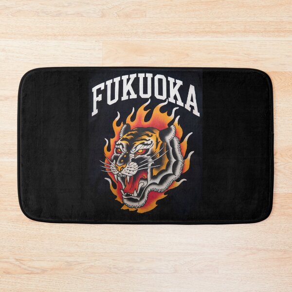 Item preview, Vintage Fukuoka, Japan T-Shirt – Bold Tiger Tattoo Design designed and sold by paulo silveira.