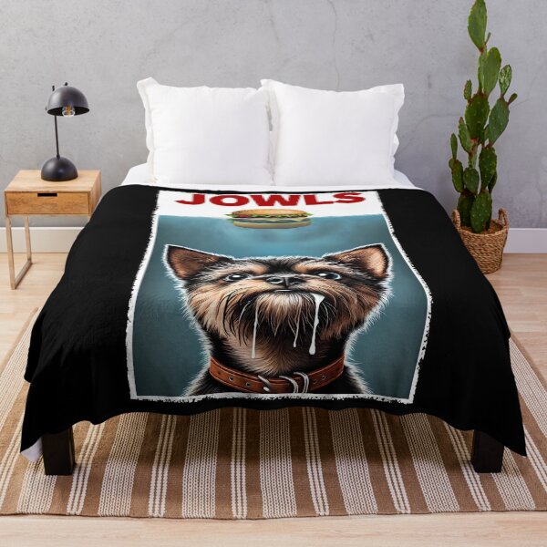 Item preview, Funny Affenpinscher and Hamburger Parody Jowls Dog Lover designed and sold by Kimberley King Art  King Art.
