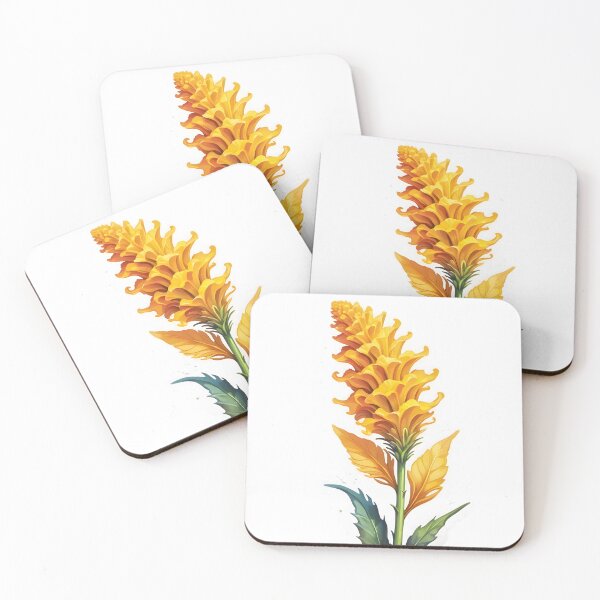 Item preview, Yellow Celosia designed and sold by HOMETOWN86.