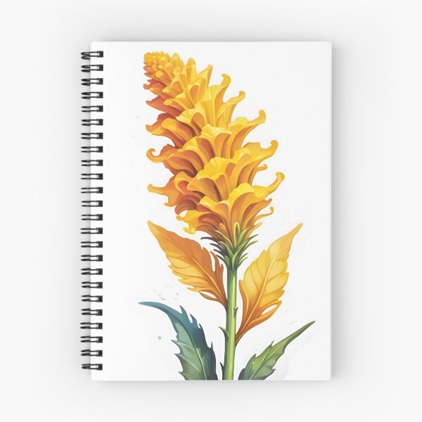 Item preview, Yellow Celosia designed and sold by HOMETOWN86.