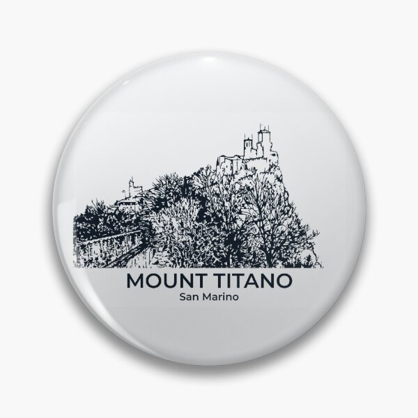 Item preview, Mount Titano - San Marino designed and sold by Lakeric Cityscapes.