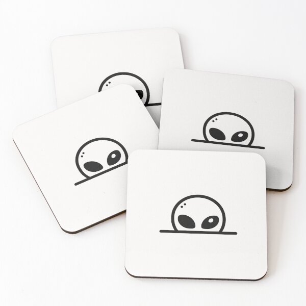 Item preview, Cute Peaking Alien designed and sold by Planetporridge.