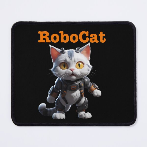 Item preview, RoboCat The Futuristic Cybernetic Feline designed and sold by Life is cat.