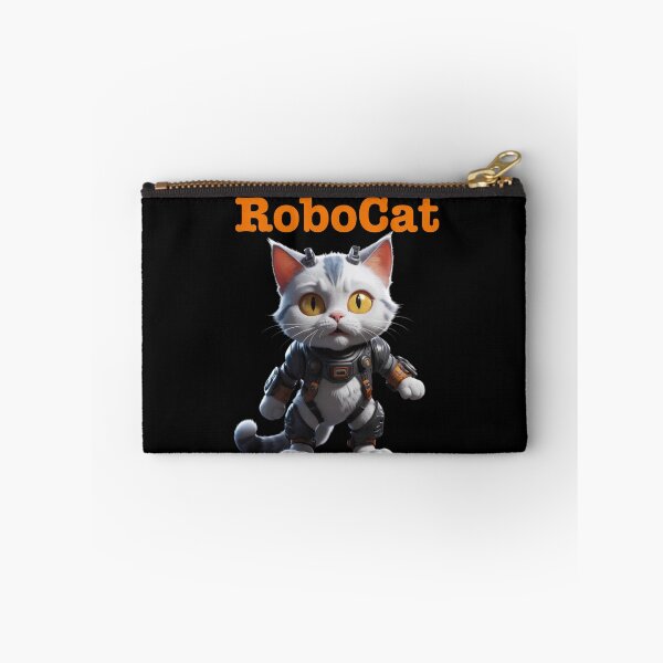 Item preview, RoboCat The Futuristic Cybernetic Feline designed and sold by Life is cat.