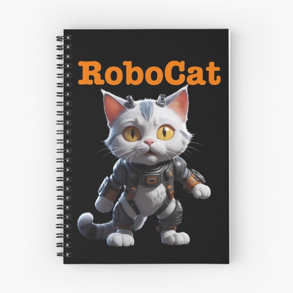 Item preview, RoboCat The Futuristic Cybernetic Feline designed and sold by Life is cat.