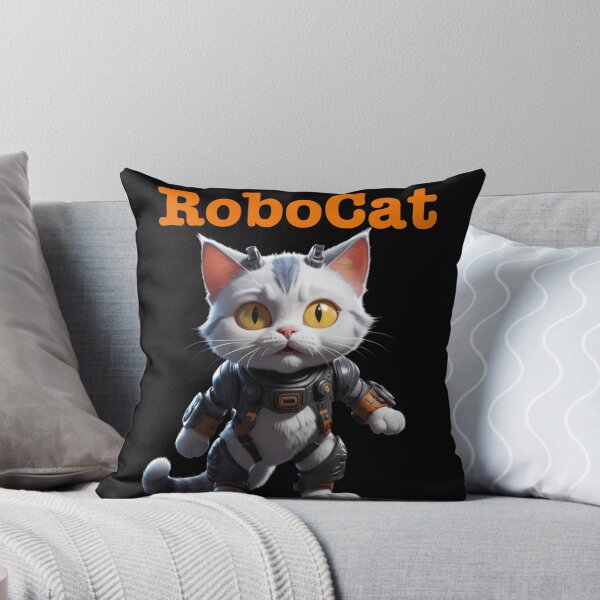 Item preview, RoboCat The Futuristic Cybernetic Feline designed and sold by Life is cat.
