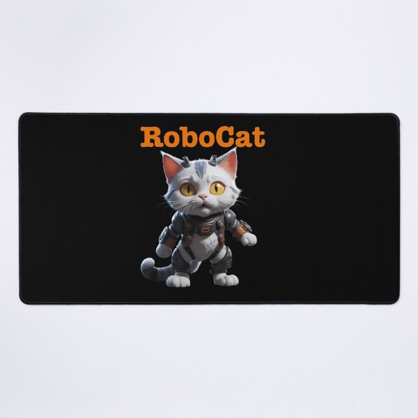 Item preview, RoboCat The Futuristic Cybernetic Feline designed and sold by Life is cat.