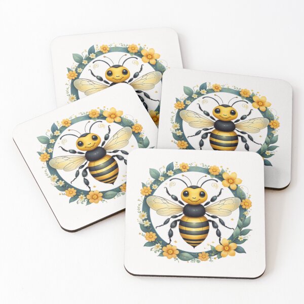 Item preview, Flower Bee ArtWork designed and sold by Planetporridge.