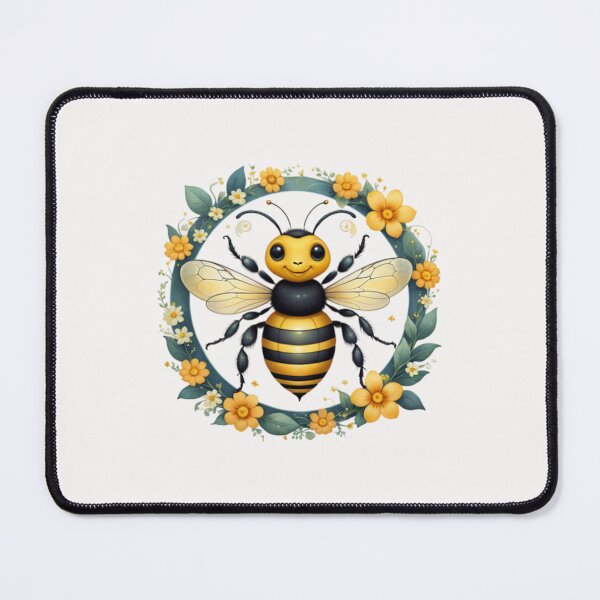 Item preview, Flower Bee ArtWork designed and sold by Planetporridge.