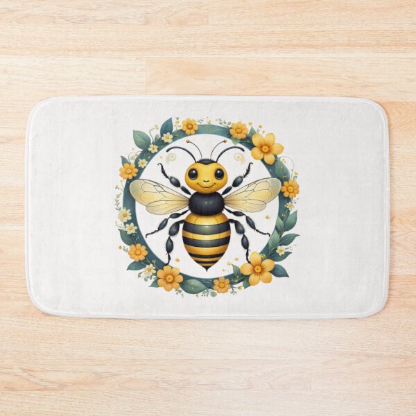 Item preview, Flower Bee ArtWork designed and sold by Planetporridge.