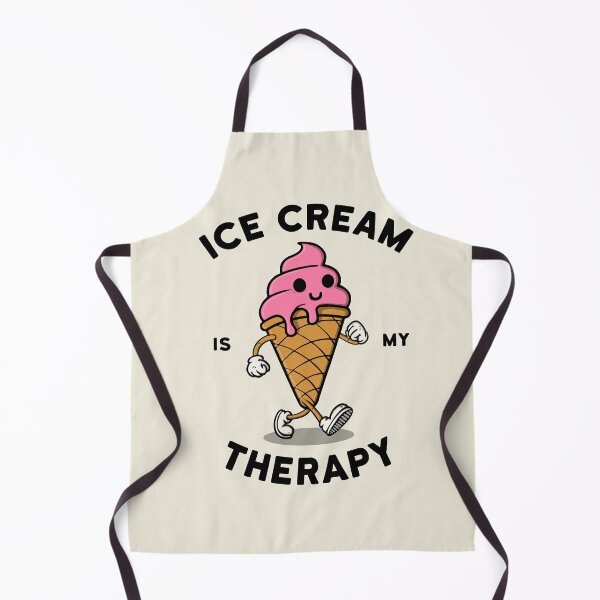 Item preview, Ice cream is my therapy designed and sold by NinoMelon.