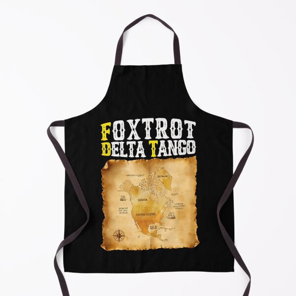 Item preview, Funny Foxtrots Delta Tangos America Map designed and sold by Dreamy-Scenes.