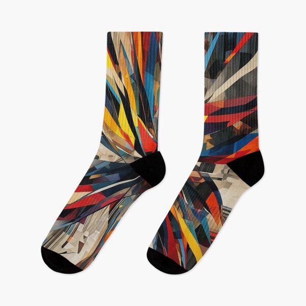 Item preview, Geometric art in bright colors designed and sold by Sigtrix.