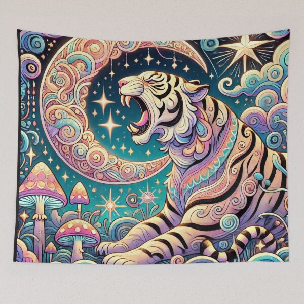 Item preview, White Tiger Art designed and sold by Planetporridge.