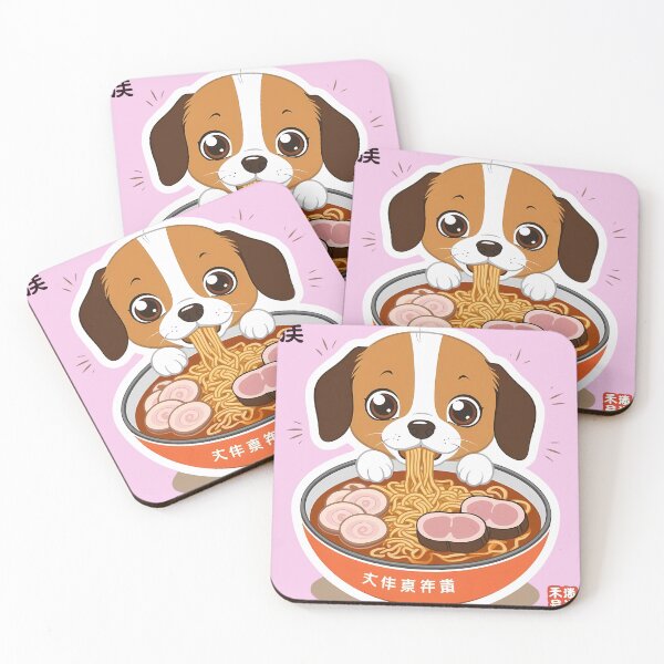 Item preview, The Ramen Dog 01 designed and sold by Lazyfoxink.
