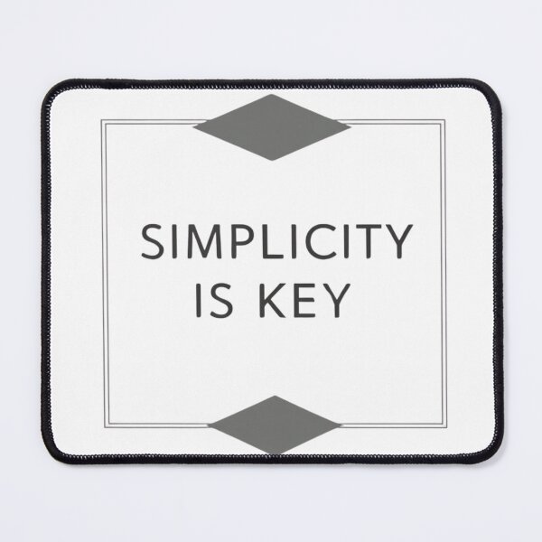 Item preview, Simplicity is Key designed and sold by Xenovate .