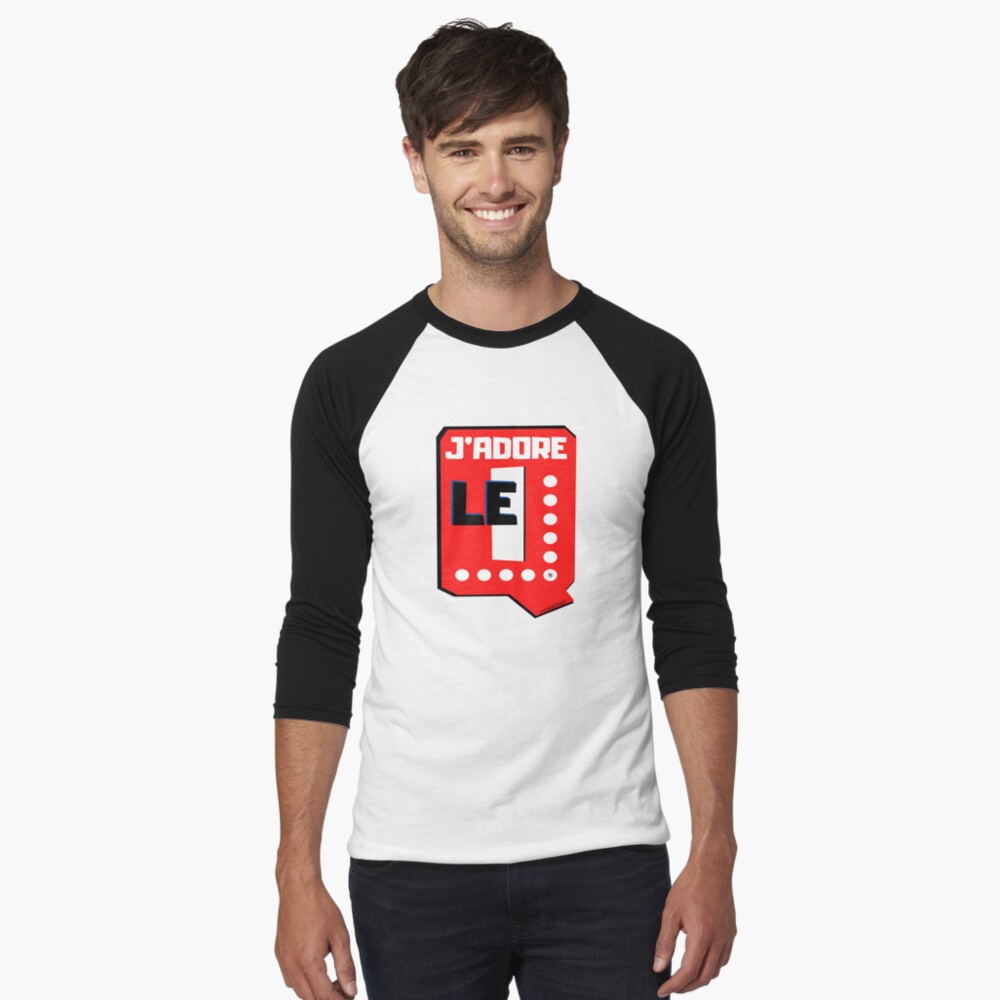 Aperçu de l'œuvre T-shirt baseball manches ¾ créée et vendue par Vinidal.