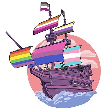 Vorschaubild zum Design Pride Piratenschiff von RaccoonOverlord