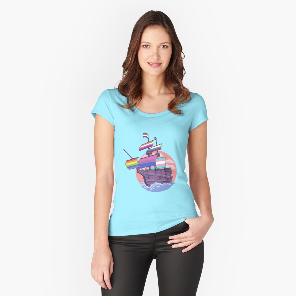 Artikel-Vorschau von Tailliertes Rundhals-Shirt, designt und verkauft von RaccoonOverlord.