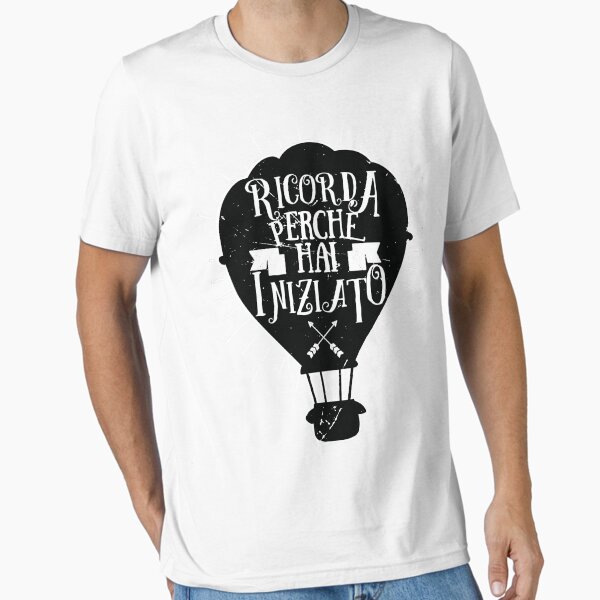 Item preview, "Remember why you started!" In Italian designed and sold by BlueRockDesigns.